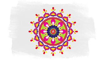 Colorful Kolam
